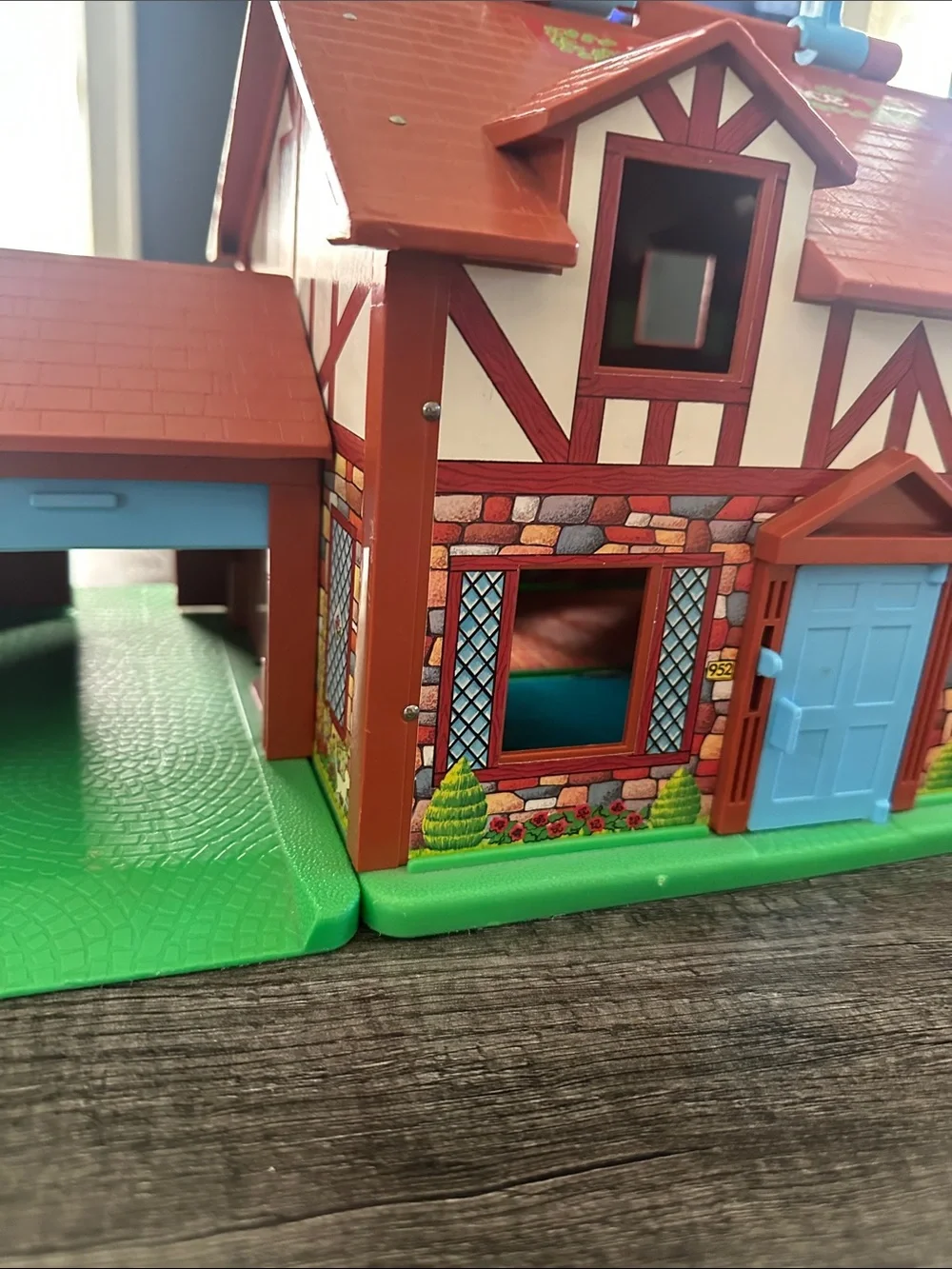 Fisher-Price 1980 Vintage Tutor Dollhouse Playset with Snoopy